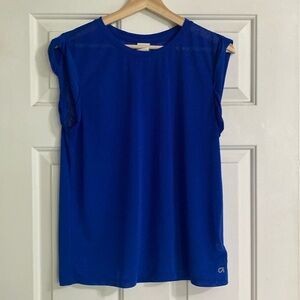 Gap Fit Sheer Sleeveless Top